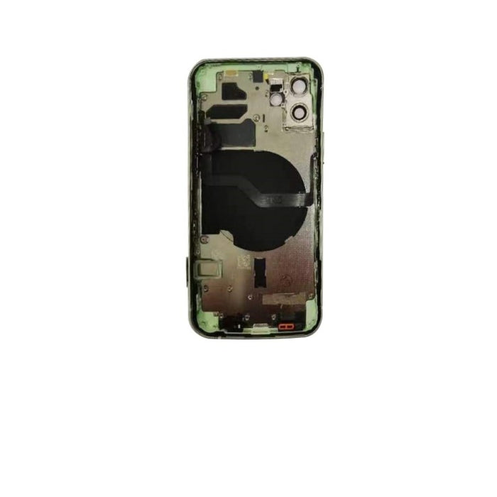 Rear Housing with Small Parts for iPhone 12 (PULL-A)-Green