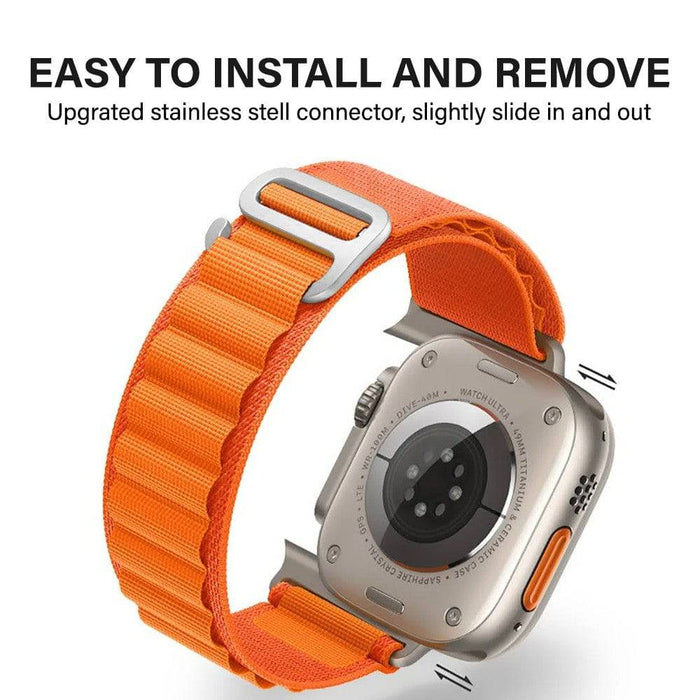 Premium two-layer nylon construction close-up REDEFINE Alpine Loop seamless weave no stitching durability