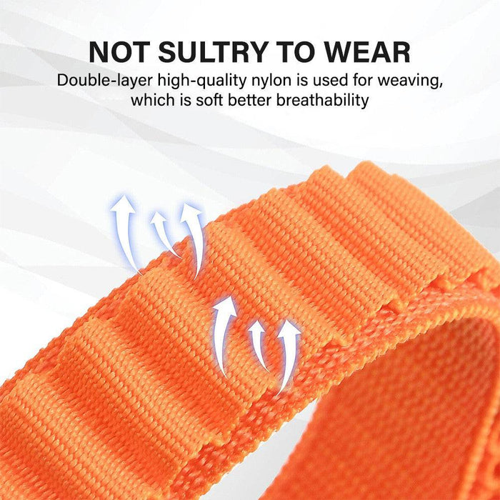 Premium two-layer nylon construction close-up REDEFINE Alpine Loop seamless weave no stitching durability large size bands