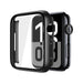 Re-Define black hard PC case with tempered glass screen protector for Apple Watch Series 10 42mm