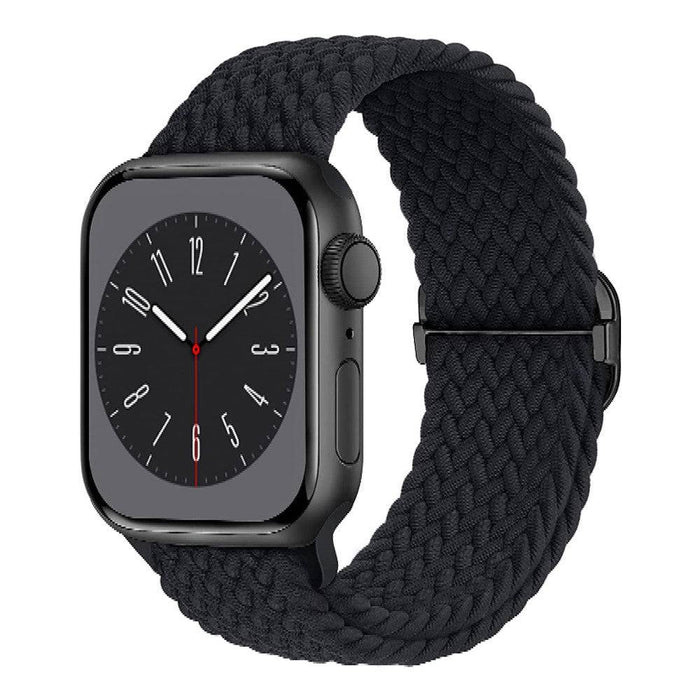 REDEFINE braided stretchy adjustable Apple Watch band 42mm 44mm 45mm 49mm elastic nylon four color options Ultra compatible