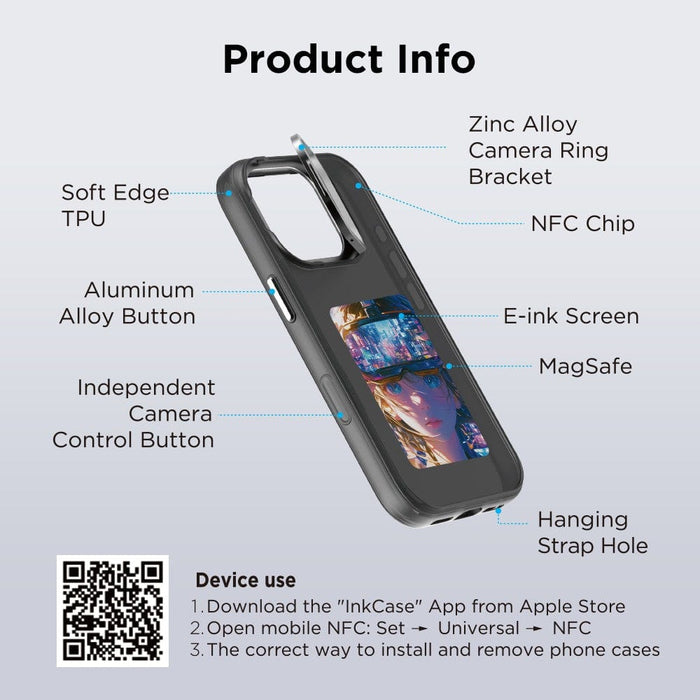Closeup of REDEFINE case on iPhone 16 Pro camera lens cutout