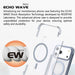 REDEFINE Echo Wave 2x Thicker PC Back Panel - Superior Scratch Protection iPhone 17 Pro Max Transparent Case