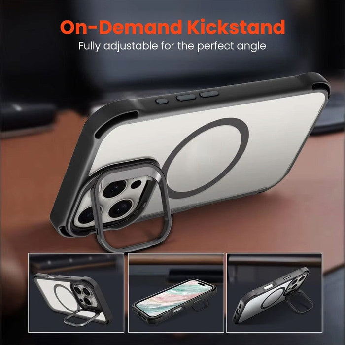 REDEFINE Rebound Drop Protection MagSafe Case iPhone 16 Pro Max | Shockproof & Transparent with Kickstand - JPC MOBILE ACCESSORIES