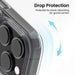 Responsive button cutouts on REDEFINE TPU case	