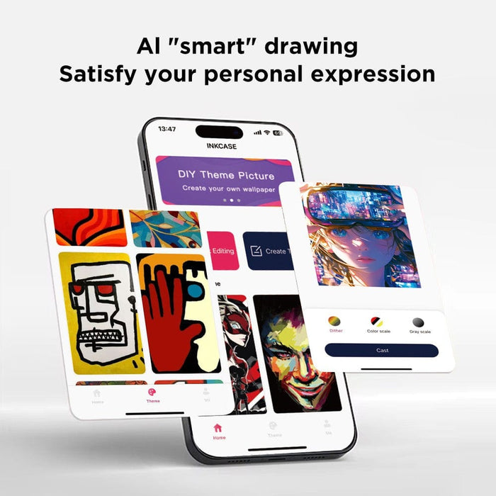 REDEFINE E - Ink Display Magnetic Case for iPhone 16 Pro Max | MagSafe - Compatible, Customizable with 4 - Color Display - JPC MOBILE ACCESSORIES