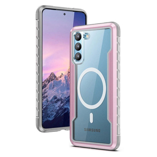 Alt Text: Samsung Galaxy S24 Plus REDEFINE Shield case ocean blue color variant military grade protection