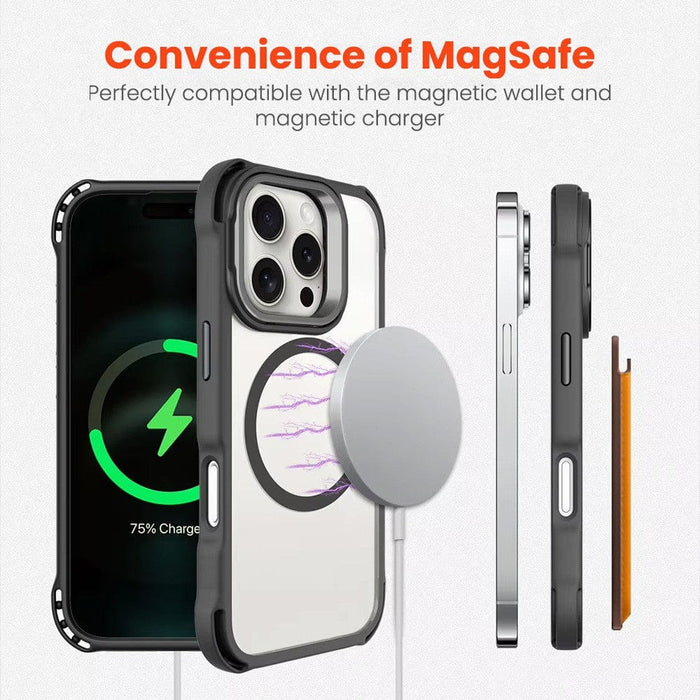 REDEFINE Rebound Drop Protection MagSafe Case iPhone 16 Pro Max | Shockproof & Transparent with Kickstand - JPC MOBILE ACCESSORIES