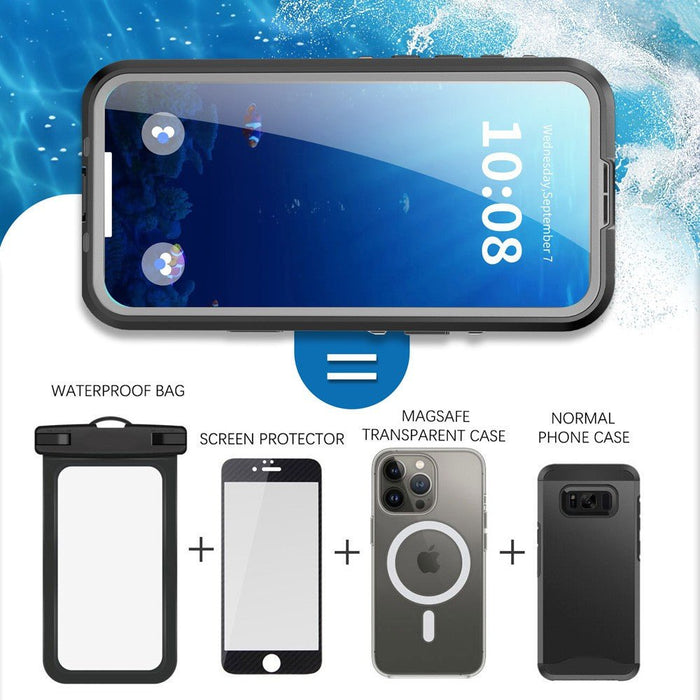 iPhone 17 Pro Max Redpepper Dot Plus waterproof case polycarbonate screen protector built-in