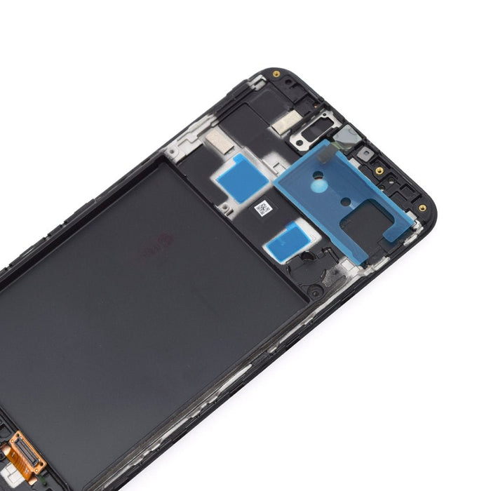 REFURB OLED Screen Replacement Digitizer with Frame for Samsung Galaxy A20-Black Phone Screen Assembly JPC MOBILE ACCESSORIES