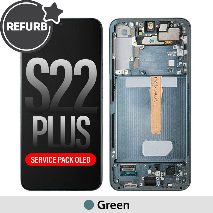 Samsung Galaxy S22 Plus Screen Replacement - REFURB OLED Green