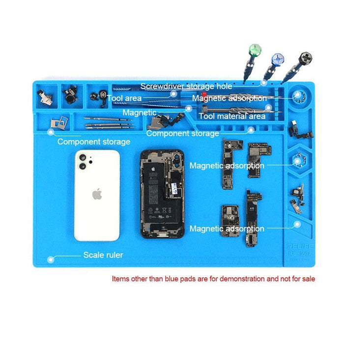 RELIFE RL-160A heat-resistant silicone repair mat – 500°C rated