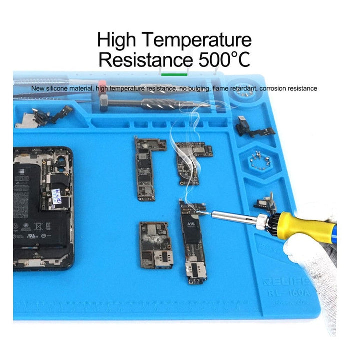 Professional maintenance platform mat for mobile phone and PCB repairs