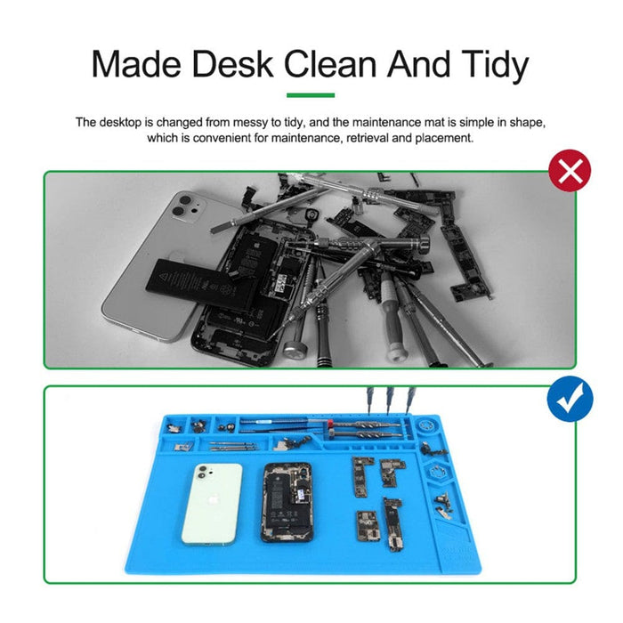 RELIFE RL-160A silicone mat used for soldering and electronic repairs