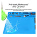 High-temperature repair workstation pad with compartments for tools and screws