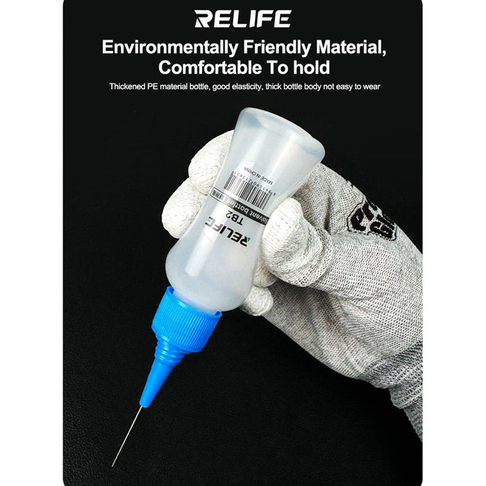 RELIFE RL-TB2 Anti-Static Needle Tip Solvent Bottle 50ml Tools JPC MOBILE ACCESSORIES