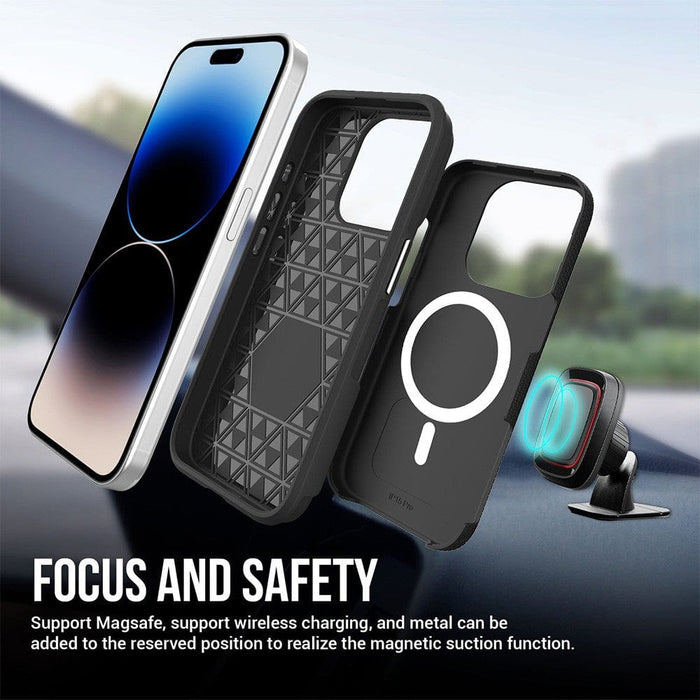 iPhone 16 Pro Rugged Case Showing Cutouts