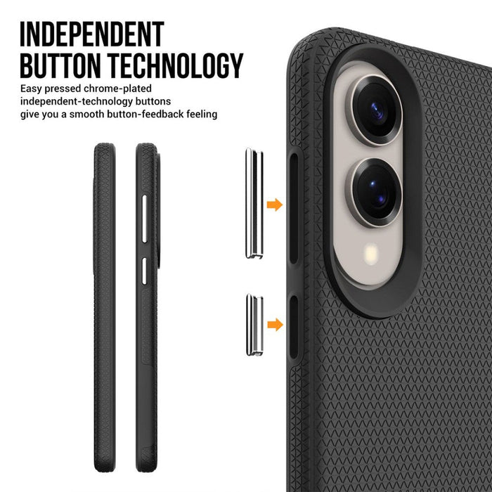 Rhinos Galaxy S25 Edge case military grade drop protection testing shockproof construction ultra slim profile