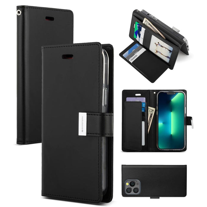 Mercury Rich Diary Case for iPhone 15 Pro Max