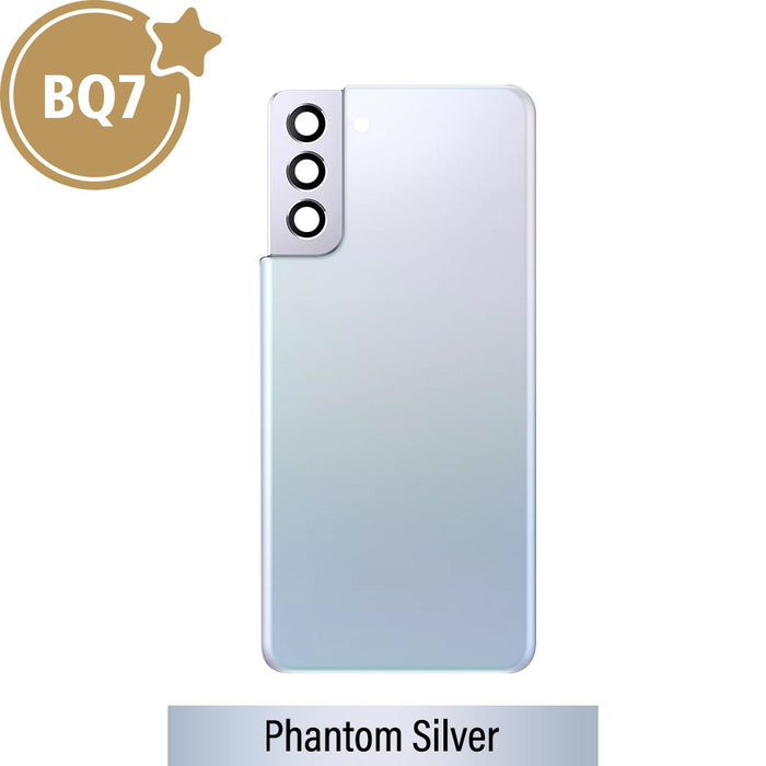 BQ7 Rear Cover Glass For Samsung Galaxy S21 Plus G996 - Phantom Silver (As the same as the service pack, but not from official samsung)