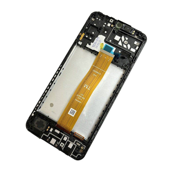 Samsung Galaxy A04s screen replacement showing the high-definition OLED Retina display