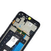 A05s black LCD assembly with touch and frame preinstalled