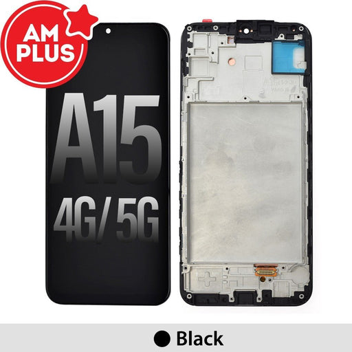 Samsung Galaxy A15 / A15 5G AMPLUS LCD Screen Replacement - With Midframe - Black Screen Replacement JPC MOBILE ACCESSORIES
