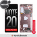 REFURB OLED Screen Replacement for Samsung Galaxy Note 20 N980F -Mystic Bronze Screen Replacement JPC MOBILE ACCESSORIES