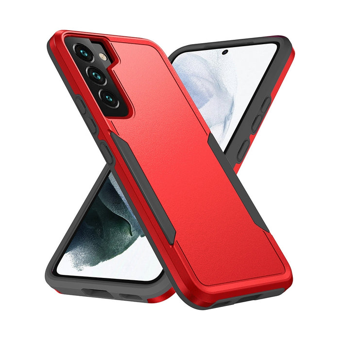 Samsung Galaxy S23 dual-layer protective case fitted view