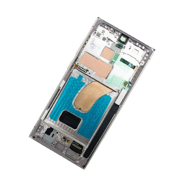 Samsung Galaxy S23 Ultra Cream color screen replacement comparison showing elegant cream finish that perfectly matches original device aesthetic and premium build quality