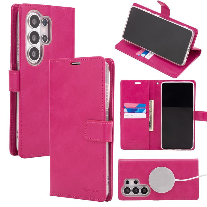 Samsung Galaxy S26 Ultra - Mercury Blue Moon Diary Case with MagSafe Shopify JPC MOBILE ACCESSORIES