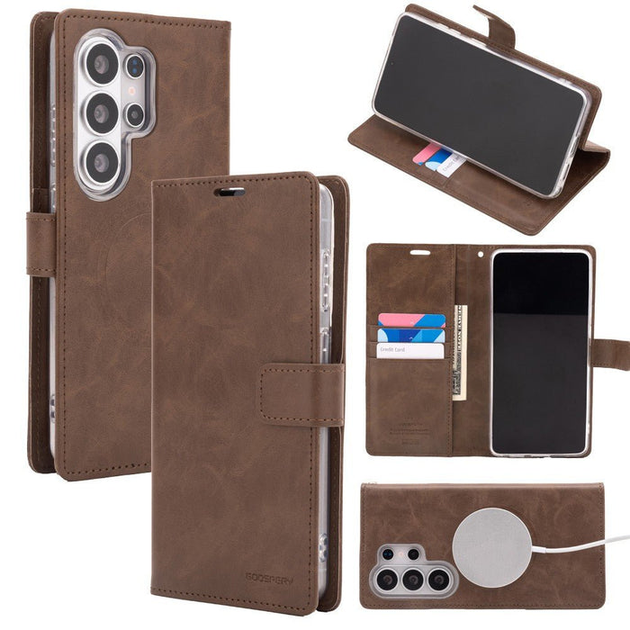 Samsung Galaxy S26 Ultra - Mercury Blue Moon Diary Case with MagSafe Shopify JPC MOBILE ACCESSORIES