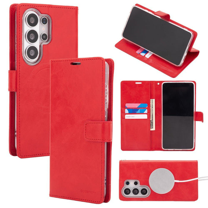 Samsung Galaxy S26 Ultra - Mercury Blue Moon Diary Case with MagSafe Shopify JPC MOBILE ACCESSORIES