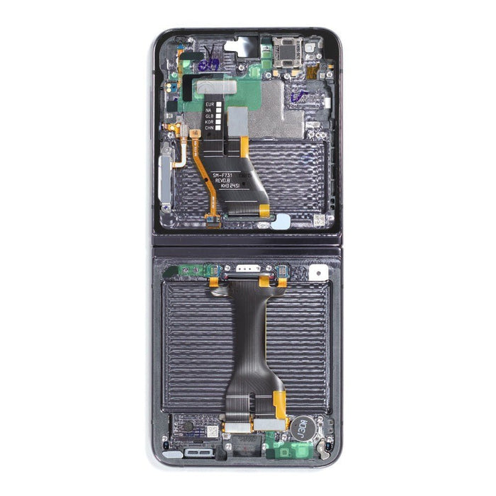Samsung Galaxy Z Flip5 OLED Screen Replacement with Frame (Graphite) | REFURB AU Screen Replacement JPC MOBILE ACCESSORIES