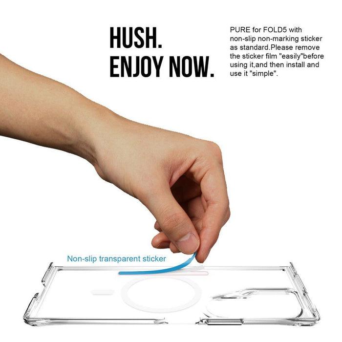 Samsung Galaxy Z Fold7 Clear Case Packaging - Premium Transparent Protection Unboxing Brisbane JPC Mobile Accessories