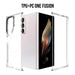 Z Fold7 Camera Protection Clear Case - Raised Edges Protect 200MP Camera System Transparent PC+TPU Brisbane Stock