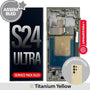 Samsung S24 Ultra OLED Screen Frame Assembly Titanium Yellow Screen Replacement JPC MOBILE ACCESSORIES