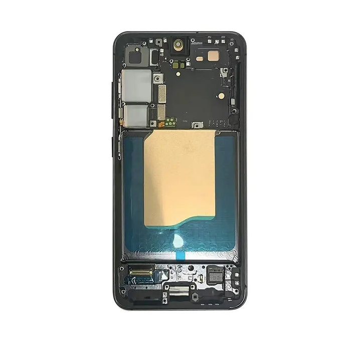 Samsung S25 Screen Replacement S931B - Service Pack OLED with Refurbished Blue Black Samsung OLED Screen Assembly with Frame Replacement Part JPC MOBILE ACCESSORIES