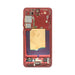 Samsung S25 Screen Replacement S931B - Service Pack OLED with Refurbished Coral Red Frame Samsung OLED Screen Assembly with Frame Replacement Part JPC MOBILE ACCESSORIES