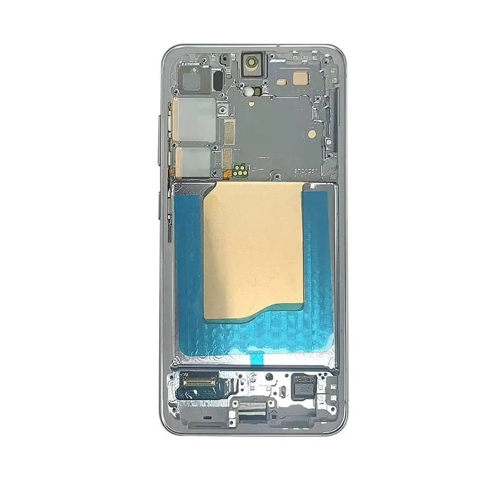 Samsung S25 Screen Replacement S931B - Service Pack OLED with Refurbished Ice Blue Frame Samsung OLED Screen Assembly with Frame Replacement Part JPC MOBILE ACCESSORIES
