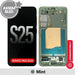 Samsung S25 Screen Replacement S931B - Service Pack OLED with Refurbished Mint Frame Samsung OLED Screen Assembly with Frame Replacement Part JPC MOBILE ACCESSORIES