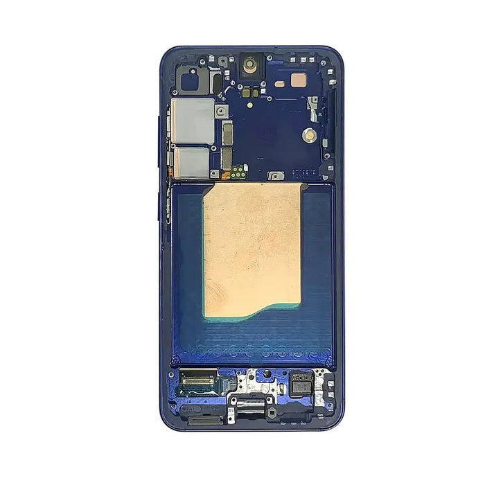 Samsung S25 Screen Replacement S931B - Service Pack OLED with Refurbished Navy Frame Samsung OLED Screen Assembly with Frame Replacement Part JPC MOBILE ACCESSORIES
