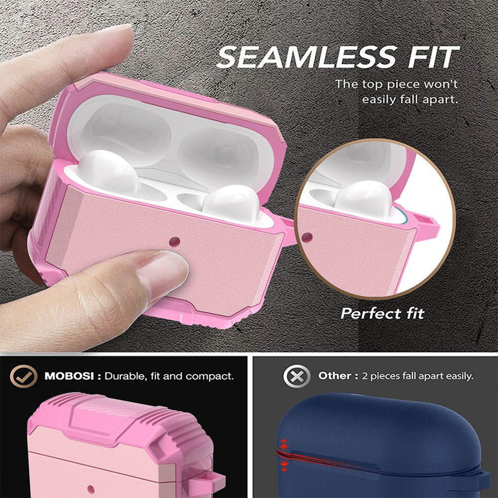 Shockproof Robot Armor Hard Plastic Case for AirPods Pro 3 Hybrid Case JPC MOBILE ACCESSORIES