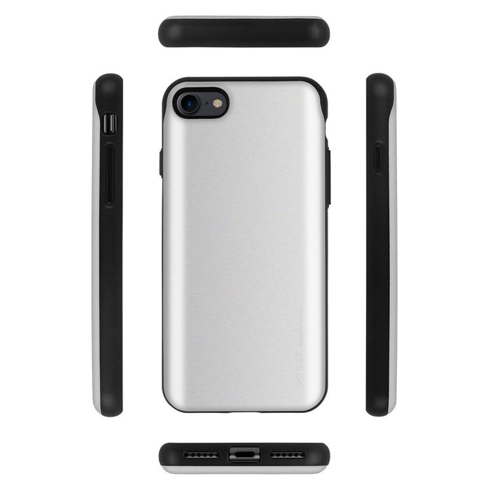 Mercury Sky Slide Bumper Cover Case for iPhone 7 Plus 8 Plus
