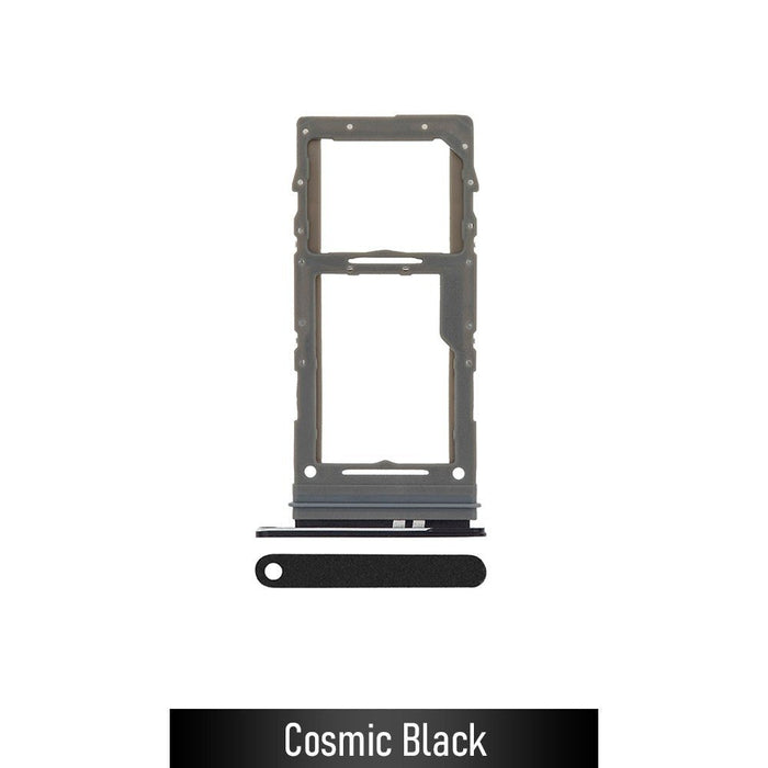 Single SIM Card Tray for Samsung Galaxy S20 / S20 Plus / S20 Ultra - Cosmic Black Sim Card Tray JPC MOBILE ACCESSORIES