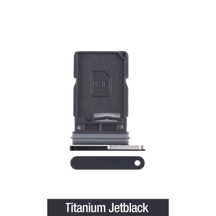 Single SIM Card Tray for Samsung Galaxy S25 Ultra S938B-Titanium Jetblack Sim Card Tray JPC MOBILE ACCESSORIES