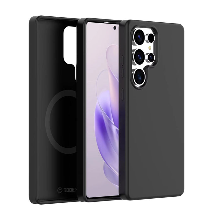 REDEFINE Liquid Silicone Magnetic Ring Case Samsung Galaxy S26 Ultra — Black Pink Purple | SM-S948B