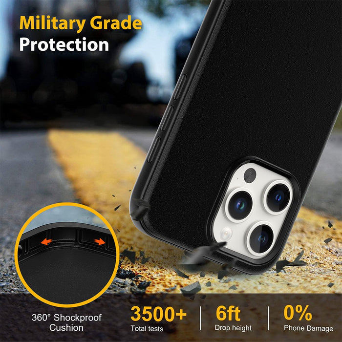 Hybrid Beatles Shockproof Case Cover for iPhone 15 Pro