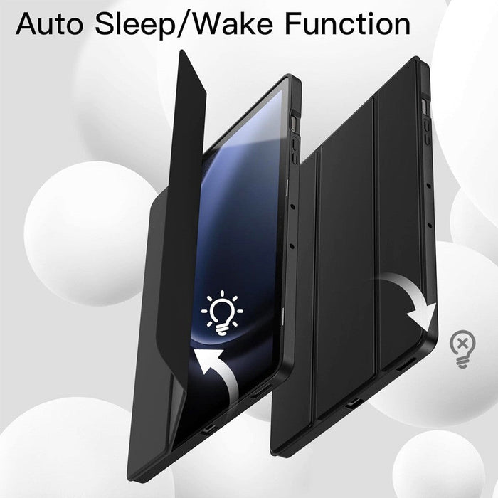 Soft TPU Back Shell Slim Case with Auto Sleep / Wake for Samsung Galaxy Tab S10 FE+ X620 Silicone Case JPC MOBILE ACCESSORIES