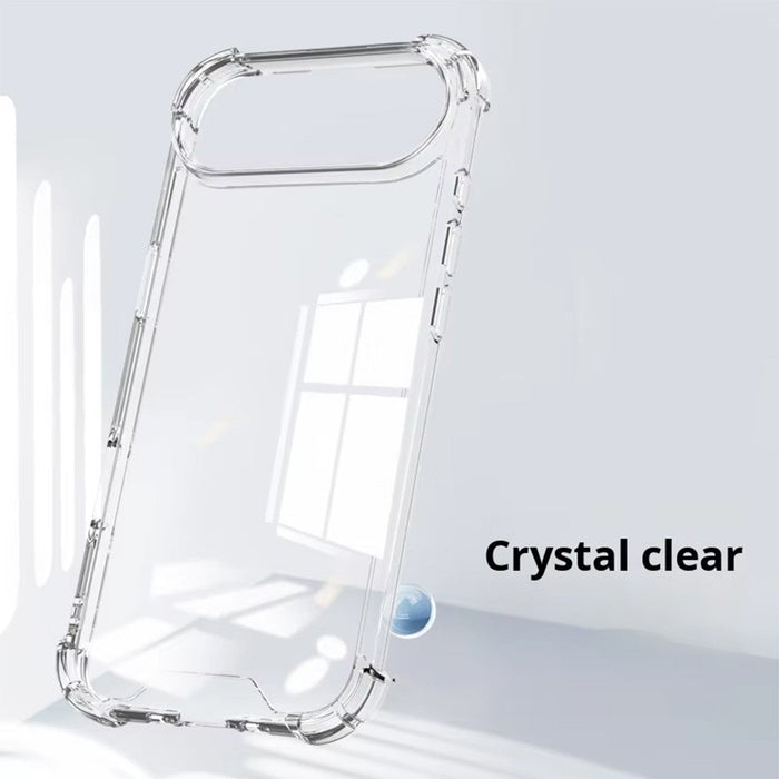 Solar Crystal Hybrid Case iPhone 17 Air MagSafe wireless charging compatibility demonstration showing ultra-thin case maintains perfect magnetic alignment and charging efficiency without signal interference